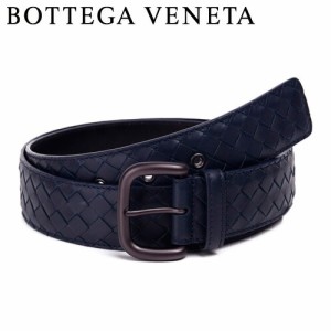 ボッテガヴェネタ ベルト 173784 V4650 4013 メンズ イントレチャート ライトトルマリンブルー レザー BOTTEGA VENETA