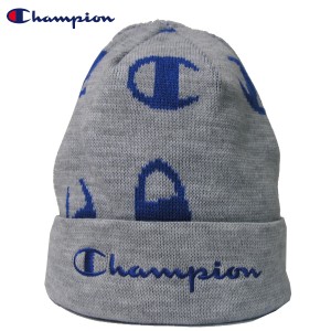 ＜送料無料＞チャンピオン ニットキャップ H01000 K2T 刺繍ニットキャップ ニット帽 ロゴ刺繍  ビーニー Champion