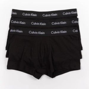 送料無料 カルバンクライン ボクサーパンツ NB2614 001 3枚セット(ブラック) コットンストレッチ メンズ Calvin Klein