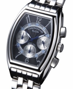 送料無料 特価 エルジン ELGIN 腕時計 FK1403S-B クオーツ メンズ クロノ