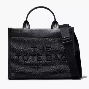 送料無料 マークジェイコブス トートバッグ 2P3HTT044H02 001ミディアム ウーブントート MARC JACOBS