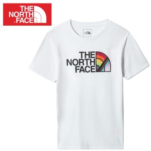 ＜送料無料＞ザ ノースフェイス Tシャツ  NF0A5J9H FN4 半袖 トップス プライド ロゴ クルーネック THE NORTH FACE