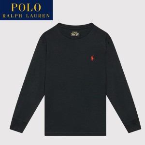 送料無料 ポロ ラルフローレン Tシャツ 323843804001 pony red 長袖 クルーネック ロゴ POLO RALPH LAUREN