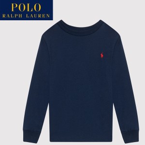 送料無料 ポロ ラルフローレン Tシャツ 323843804002 長袖 クルーネック ロゴ POLO RALPH LAUREN