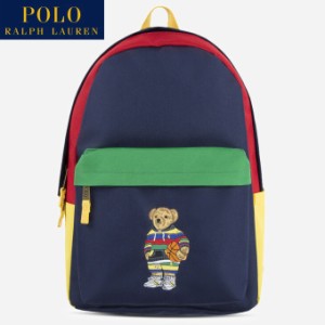 送料無料 ポロ ラルフローレン ジュニア リュック 9AR027 E69 ベア バックパック デイバッグ POLO Ralph Lauren