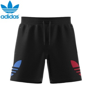 送料無料 アディダス 水着 GN3568 スイムショーツ トリコロール スイムショーツ メンズ ブラック ADIDAS adidas