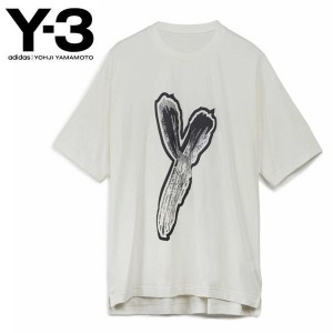 送料無料 ワイスリー Y-3  Tシャツ HY1272 オフホワイト ロゴ グラフィック 半袖 ヨウジヤマモト アディダス adidas