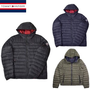 送料無料 トミーヒルフィガー ジャケット 150AN555 アウター 中綿 ナイロン フーデッドパフ メンズ TOMMY HILFIGER