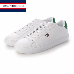 送料無料 トミーヒルフィガー スニーカー tmBRECON3 WHI04 ローカット フェイクレザー シューズ 靴 カジュアル Tommy Hilfiger