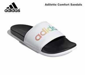 大きいサイズ アディダス アディレッタ コンフォート サンダル Adilette Comfort Sandals H02488 メンズ シャワーサンダル ホワイト ブラ