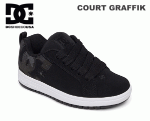 ディーシー dc ジュニア キッズ ローカット スニーカー シューズ コートグラフィック COURT GRAFFIK LITE EV DK204010 ダンス スケーター