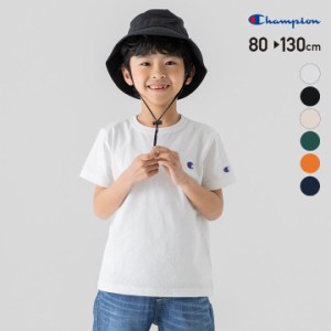 チャンピオン 半袖 Tシャツ キッズ 子供服 ベビー 男の子 女の子 天竺 綿100％ champion 夏服 80 90 100 110 120 130cm [M便 1/2]