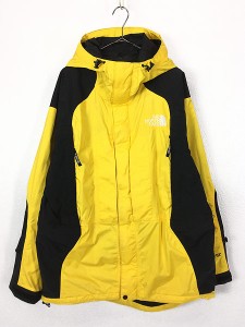 古着 90s 人気 TNF The North Face ノース 「GORE-TEX」 ゴア マウンテンライト ナイロン ジャケット イエロー