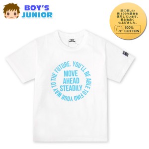 【送料無料】男児 ジュニア 本体綿100％ 半袖 Tシャツ プリント ワッペン 子供服 男の子 140cm 150cm 160cm nw-0251a【メール便対応】