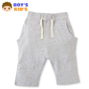 【送料無料】男児 キッズ ハーフパンツ 無地  ウエストゴム ボトムス 子供服 男の子 110cm 120cm 130cm nw-0253a【メール便対応】