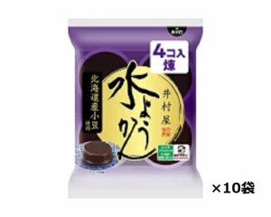 井村屋　袋入り水ようかん (62g×4個入）　10袋　〔送料無料〕