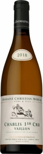 【ドメーヌ　クリスチャン　モロー】シャブリ　プルミエ　クリュ　ヴァイヨン　[2018]　750ml　白　CHABLIS PREMIER CRU VAILLON