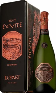 【リョパール】　エックスヴィート ブリュット グラン レセルバ（ケショウカン）　[2010]　750ml・白泡　EX-VITE BRUT GRAND RESERVA　