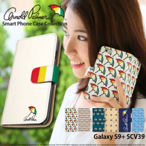 Galaxy S9+ SCV39 ケース 手帳型 スマホケース デザイン アーノルド パーマー arnold palmer ギャラクシー