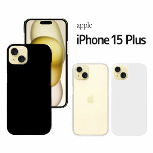 iPhone15 Plus ケース iPhone 15plus ハードケース iPhone15plus アイフォン15ミニ スマホケース スマホカバー クリア ブラック ホワイト
