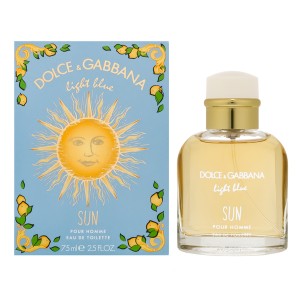 ドルチェ＆ガッバーナ DOLCE＆GABBANA ライトブルーサン プールオム EDT SP 75ml LIGHT BLUE SUN POUR HOMME【ギフト】