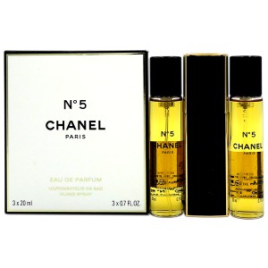 シャネル CHANEL NO.5 EDP SP 20ml×3本【送料無料】NO.5 EDP TWIST & SPRAY【香水】【レディ―ス】【ギフト】