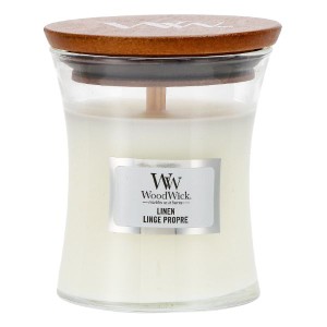 ウッドウィック WoodWick ジャー (S) リネン アロマキャンドル