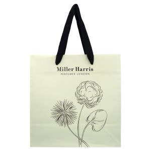 ミラーハリス Miller Harris 紙袋 ショッパー ショッピング袋 (250mm×250mm×120mm)