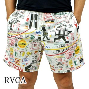 RVCA/ルーカ ESPO ELASTIC BOARDSHORTS WHITE 男性用 メンズ サーフパンツ ボードショーツ サーフトランクス