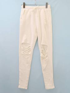 Gyda ジェイダ ダメージスウェットパンツ 白 レディース Aランク Fの通販はau Wowma ワウマ ブランド古着の買取販売 Wanboo 商品ロットナンバー