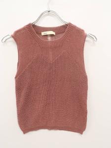 ピンク ノースリーブ ニットの通販 Au Pay マーケット