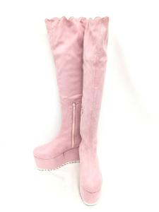 ピンク ロングブーツの通販 Au Pay マーケット