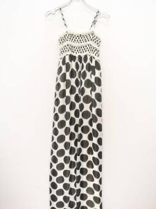白黒 ドット ワンピースの通販 Au Pay マーケット