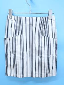 ストライプ 白黒 スカートの通販 Au Pay マーケット