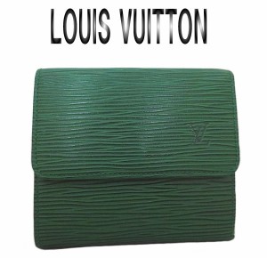 美品 LOUISVUITTON ルイヴィトン エピ Wホック財布 M63485【中古】【虹商店】 の通販はWowma!（ワウマ） - 虹商店