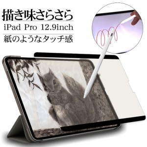 iPad Pro 12.9インチ 第6 5 4 3世代 フィルム 全面保護 ペーパー 紙 紙のような 着脱式 ナノサクション NPL3778IPP129 ラスタバナナ