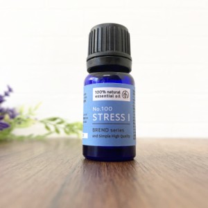 &SH 植物100％ブレンド エッセンシャルオイル 10ml NO.100 Stress I アンドエスエイチ [ ストレス 精油 アロマ ストレス 不安 自律神経 