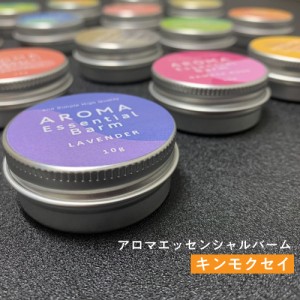 ＆SH アロマ エッセンシャル バーム 10g キンモクセイ [ 練り香水 ねり香水 香水 バター メンズ レディース エッセンシャルオイル オーガ