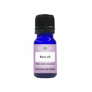 &SH 植物由来原料使用 アロマ 水溶性 エッセンシャルオイル ローズ 10ml アロマオイル [ ROSE 癒し いい匂い ナチュラル 自然派 アロマデ