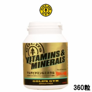 ゴールドジム マルチビタミン&ミネラル 360粒 GOLD'S GYM マルチビタミン ビタミン ミネラル サプリメント トレーニング 栄養