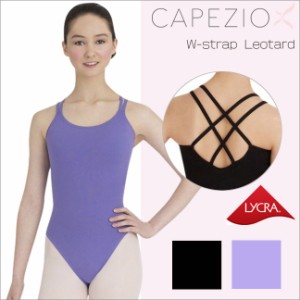 レオタード 大人 バレエ スカートなし キャミソール ダブル ストラップ ジュニア バレエ衣装 新体操 体操 Capezio カペジオ CC123