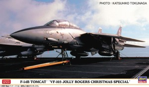 ★特価★1/72 プラモデル 飛行機【F-14B トムキャット “VF-103 ジョリーロジャース クリスマス スペシャル”】ハセガワ