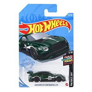 ★365日毎日発送OK★ホットウィール／Hot Wheels／2018 ベントレーコンチネンタル GT3／HCM35／ベーシックカー/ダイキャストモデルカー／