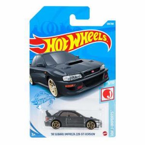 ホットウィール(Hot Wheels)【HCM58 HW ベーシックカー スバル インプレッサ 22B STI】ダイキャストモデルカー/マテル