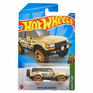 ★365日毎日発送OK★ホットウィール／トヨタ ランドクルーザー 80／Hot Wheels／HHF01／ベーシックカー／ダイキャストモデルカー／マテル