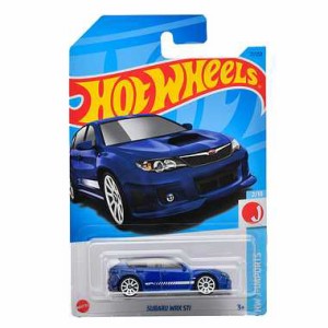 ホットウィール／ベーシックカー／スバル WRX STI／Hot Wheels／HNJ72／ベーシックカー／ダイキャストモデルカー／マテル