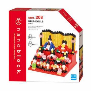 nano block ナノブロック【NBH_208 ナノブロック　雛人形】カワダ