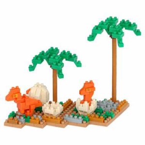 nano block／ナノブロック／NBC-366／ティラノサウルスの孵化／カワダ