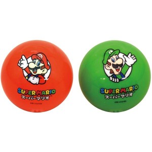 日本製★スーパーマリオ【3号ボール マリオ・ルイージ】石川玩具