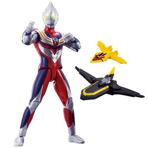 ★365日毎日発送OK★ウルトラアクションフィギュア／ウルトラマンティガ マルチタイプ ガッツウイングセット／バンダイ